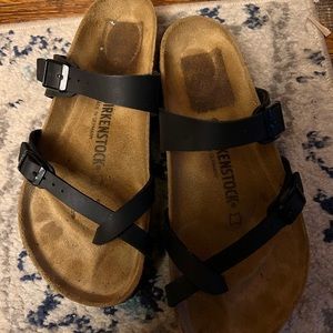 Birkenstocks. Worn twice. Size 39